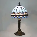 Homeko Nordic Stained Glass Table Lamp
