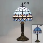 Homeko Nordic Stained Glass Table Lamp