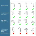 Homeko Nordic Stainless Steel Universal Faucet Extender