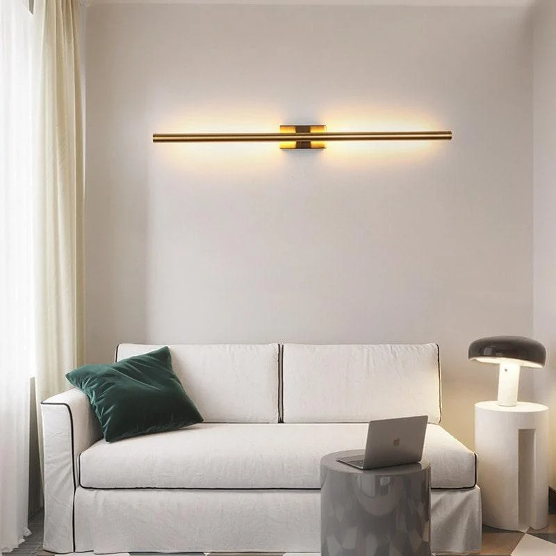 Homeko Nordic Wall Lamp Linear Modern Wall Sconce -