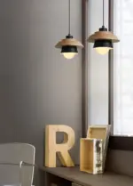 Homeko Nordic Wood Pendant Light