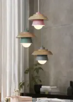 Homeko Nordic Wood Pendant Light