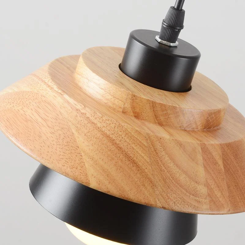 Homeko Nordic Wood Pendant Light -