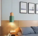 Homeko Nordic Wooden Base Pendant Light