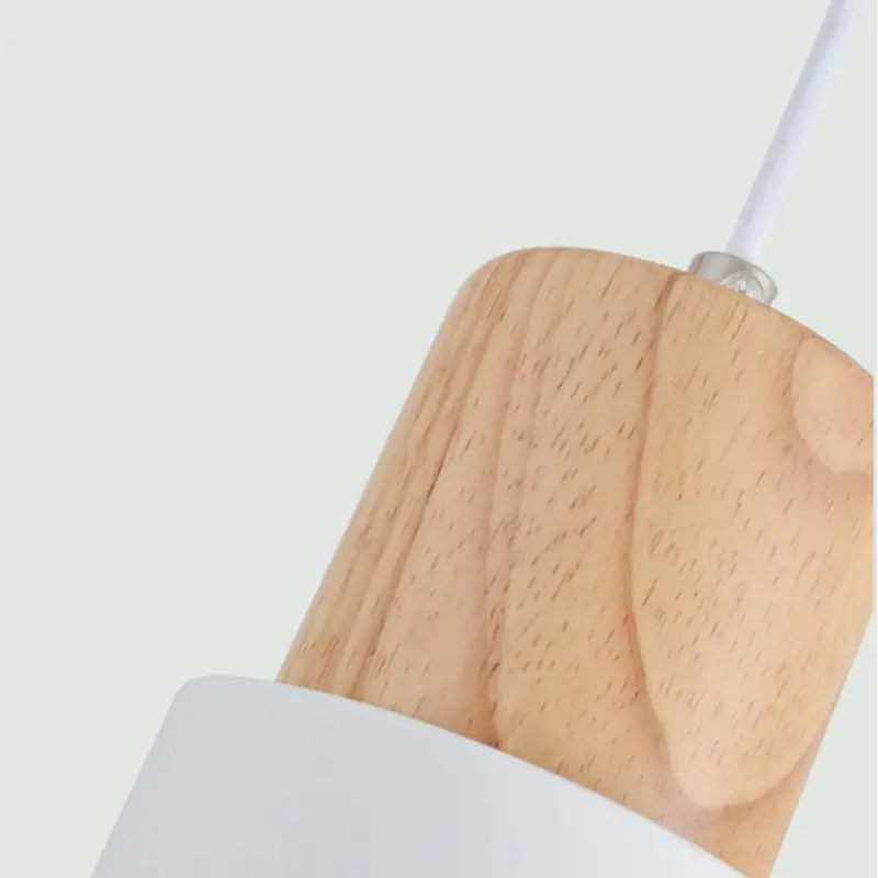 Homeko Nordic Wooden Base Pendant Light