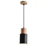 Homeko Nordic Wooden Base Pendant Light