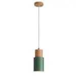 Homeko Nordic Wooden Base Pendant Light