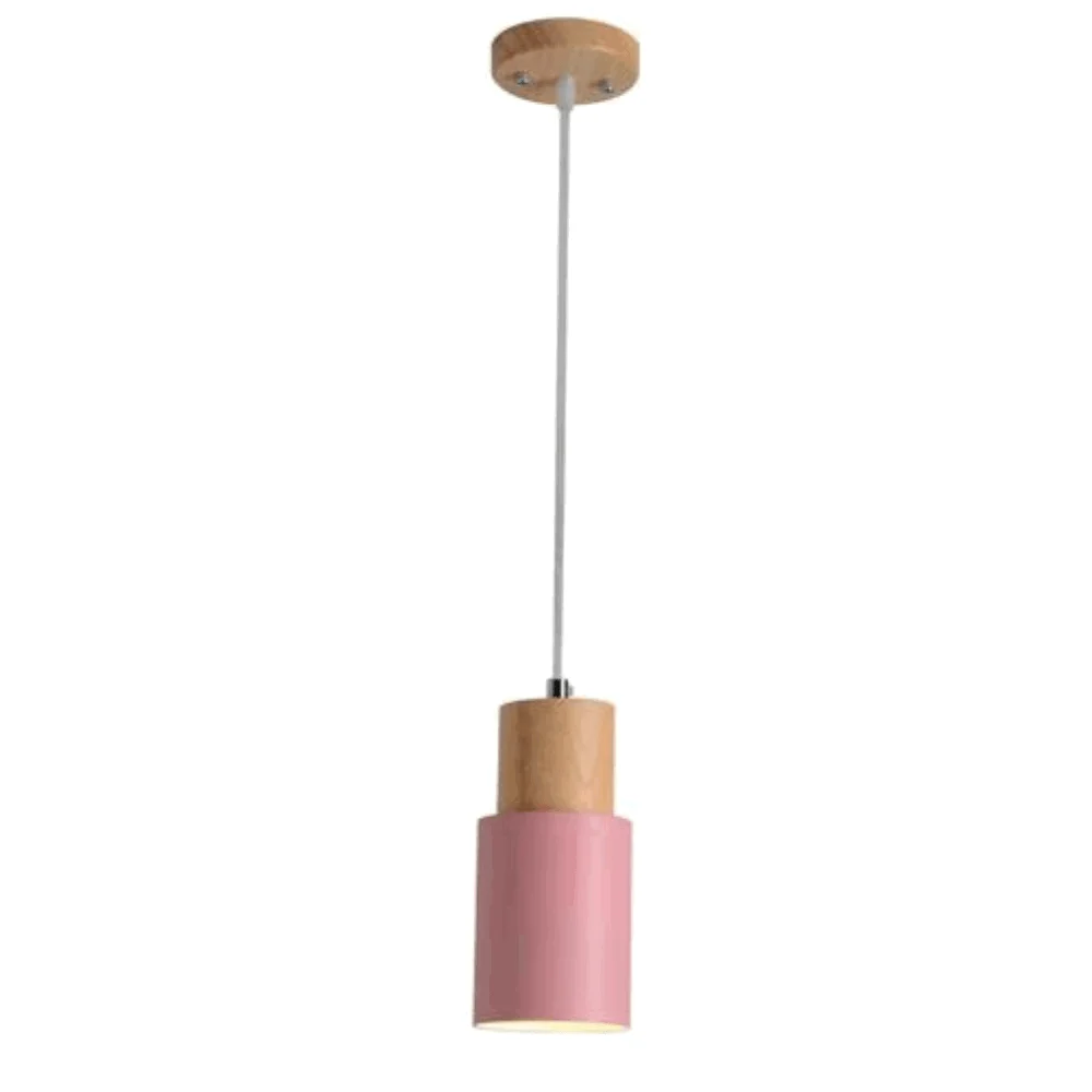 Homeko Nordic Wooden Base Pendant Light -