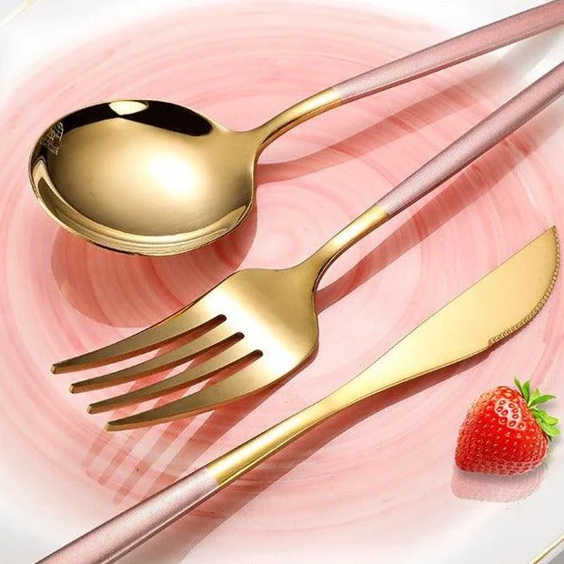 Homeko Of Food 24-piece Stainless Steel Cutlery Set, Paris -