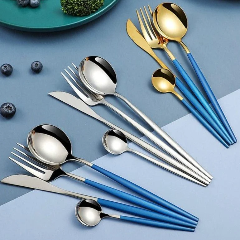 Homeko Of Food 24-piece Stainless Steel Cutlery Set, Paris -