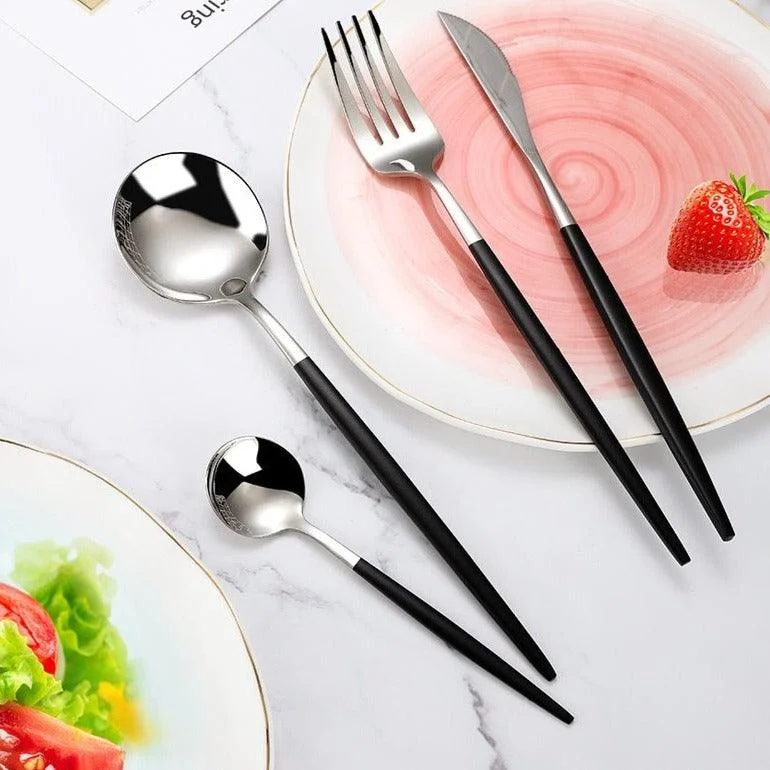 Homeko Of Food 24-piece Stainless Steel Cutlery Set, Paris -
