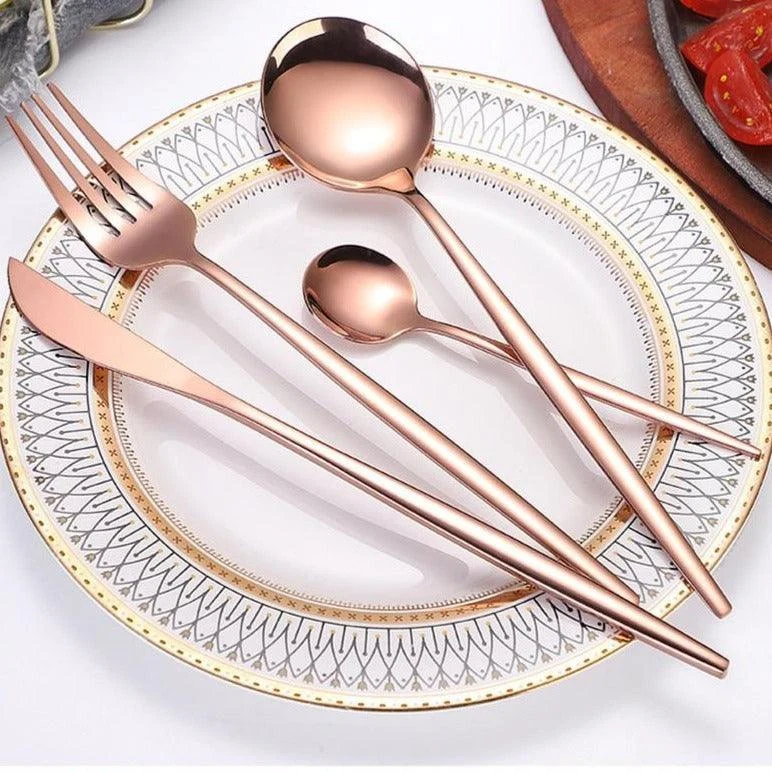 Homeko Of Food 4-piece Stainless Steel Cutlery Set, Paris -
