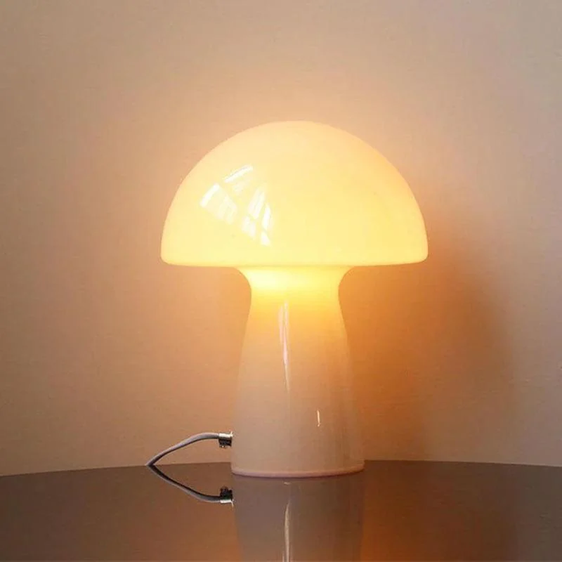 Homeko Orange Glass Table Lamp -