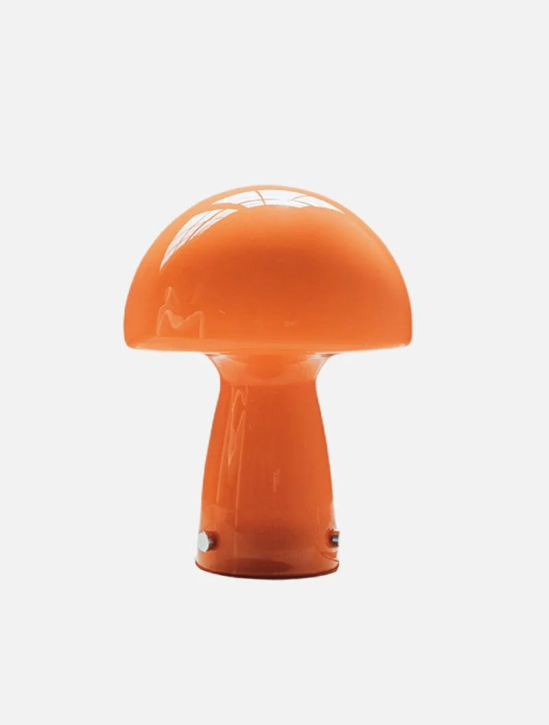 Homeko Orange Glass Table Lamp -