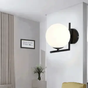 Homeko Orb Angular Base Wall Light