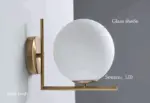 Homeko Orb Angular Base Wall Light