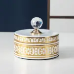 Homeko Ornament Jewelry Storage Ceramic Jars