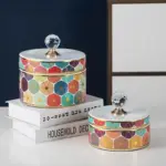 Homeko Ornament Jewelry Storage Ceramic Jars