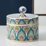 Homeko Ornament Jewelry Storage Ceramic Jars