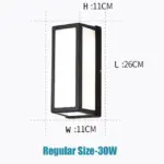 Homeko Outdoor LED Wall Light