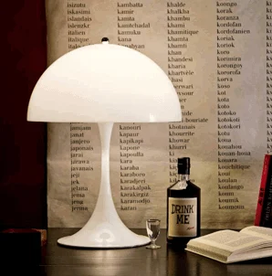 Homeko Panthella Mushroom Table Lamp -