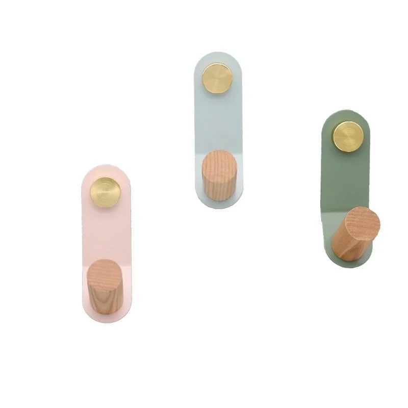 Homeko Pastel Wall Hooks Decorative -