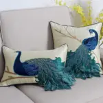 Homeko_Peacock_Pillow_Cover_-_-4272338 Homeko Peacock Pillow Cover