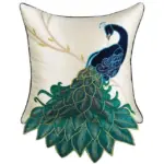 Homeko_Peacock_Pillow_Cover_-_-4272354 Homeko Peacock Pillow Cover