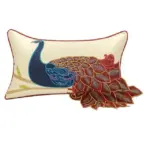 Homeko_Peacock_Pillow_Cover_-_-4272359 Homeko Peacock Pillow Cover