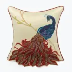 Homeko_Peacock_Pillow_Cover_-_-4272363 Homeko Peacock Pillow Cover