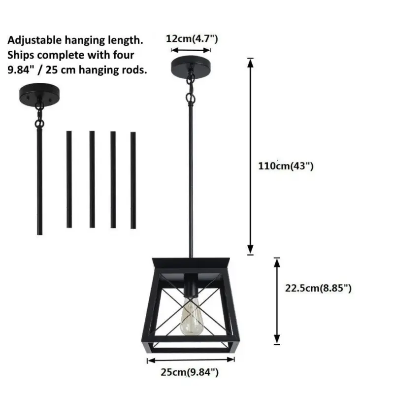 Homeko Pendant Lantern
