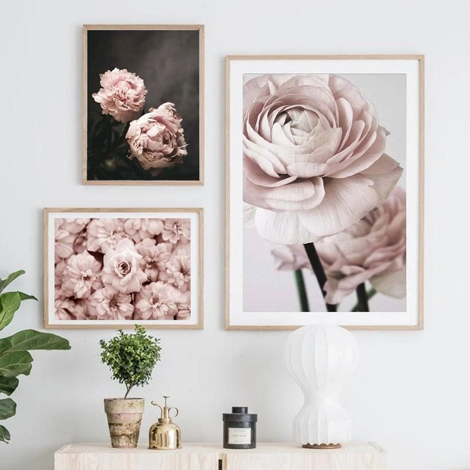 Homeko Peonies Wall Art -