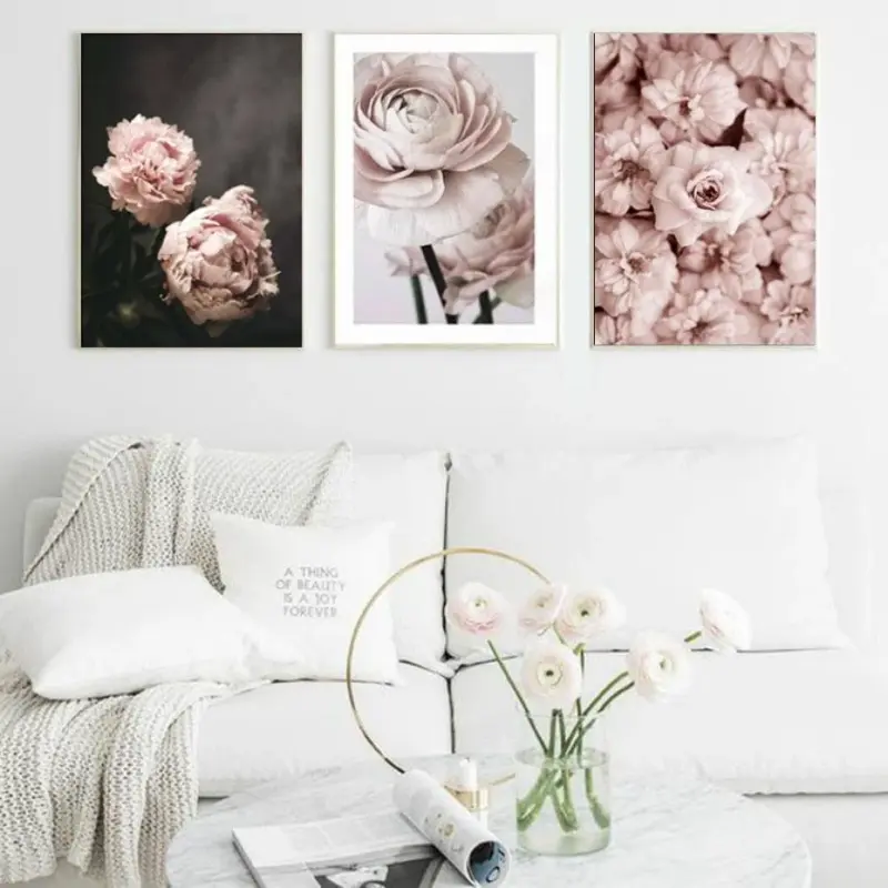 Homeko Peonies Wall Art