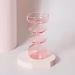 Homeko_Pink_Glass_Taper_Candle_Holder_Vases_-_-4272989 Homeko Pink Glass Taper Candle Holder Vases