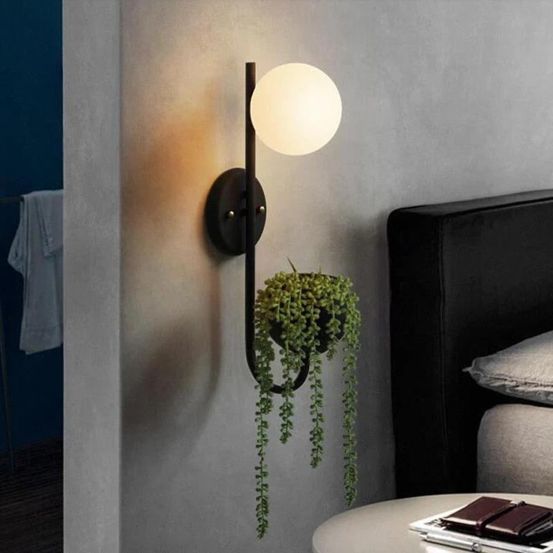 Homeko Planter Wall Light -