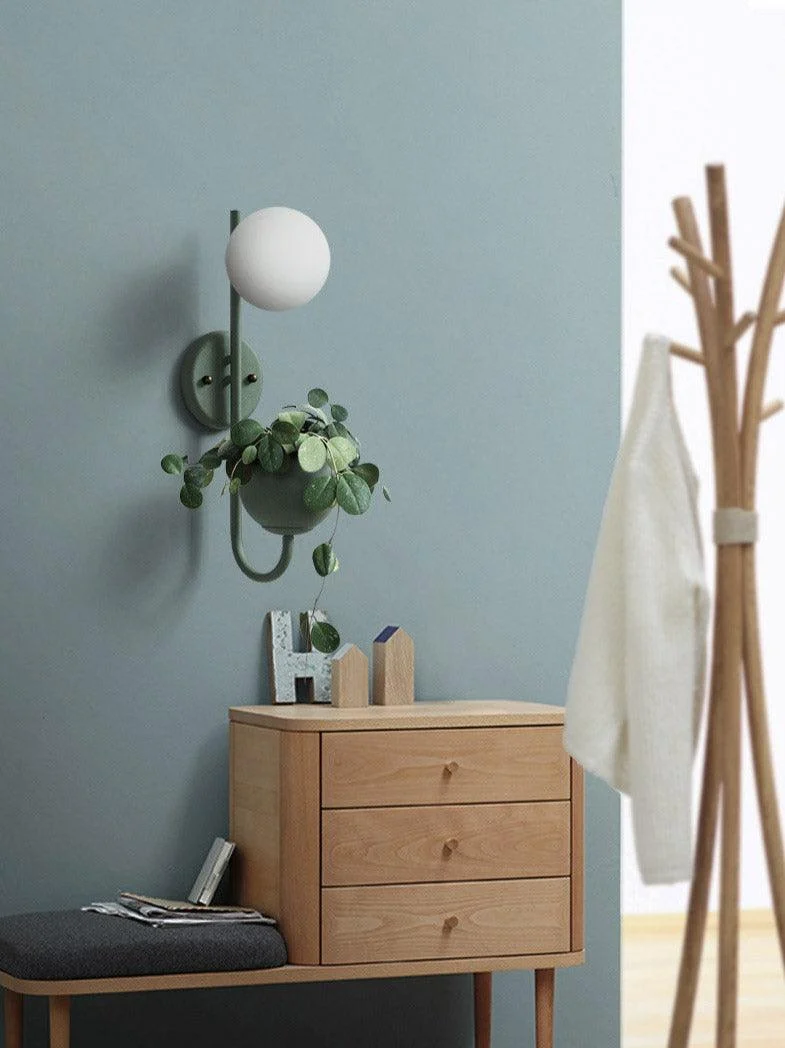 Homeko Planter Wall Light -