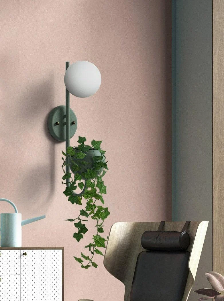 Homeko Planter Wall Light -