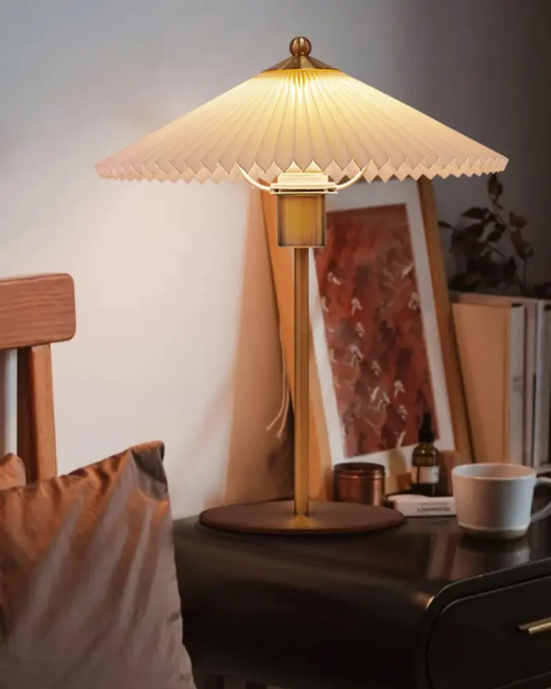 Homeko Pleated Table Lamp