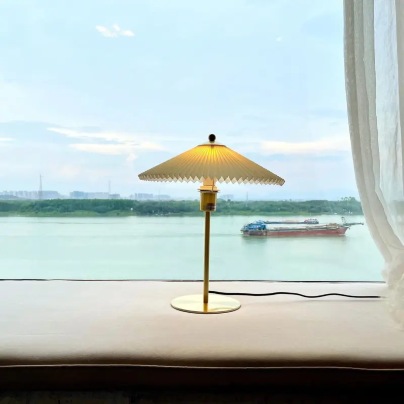 Homeko Pleated Table Lamp