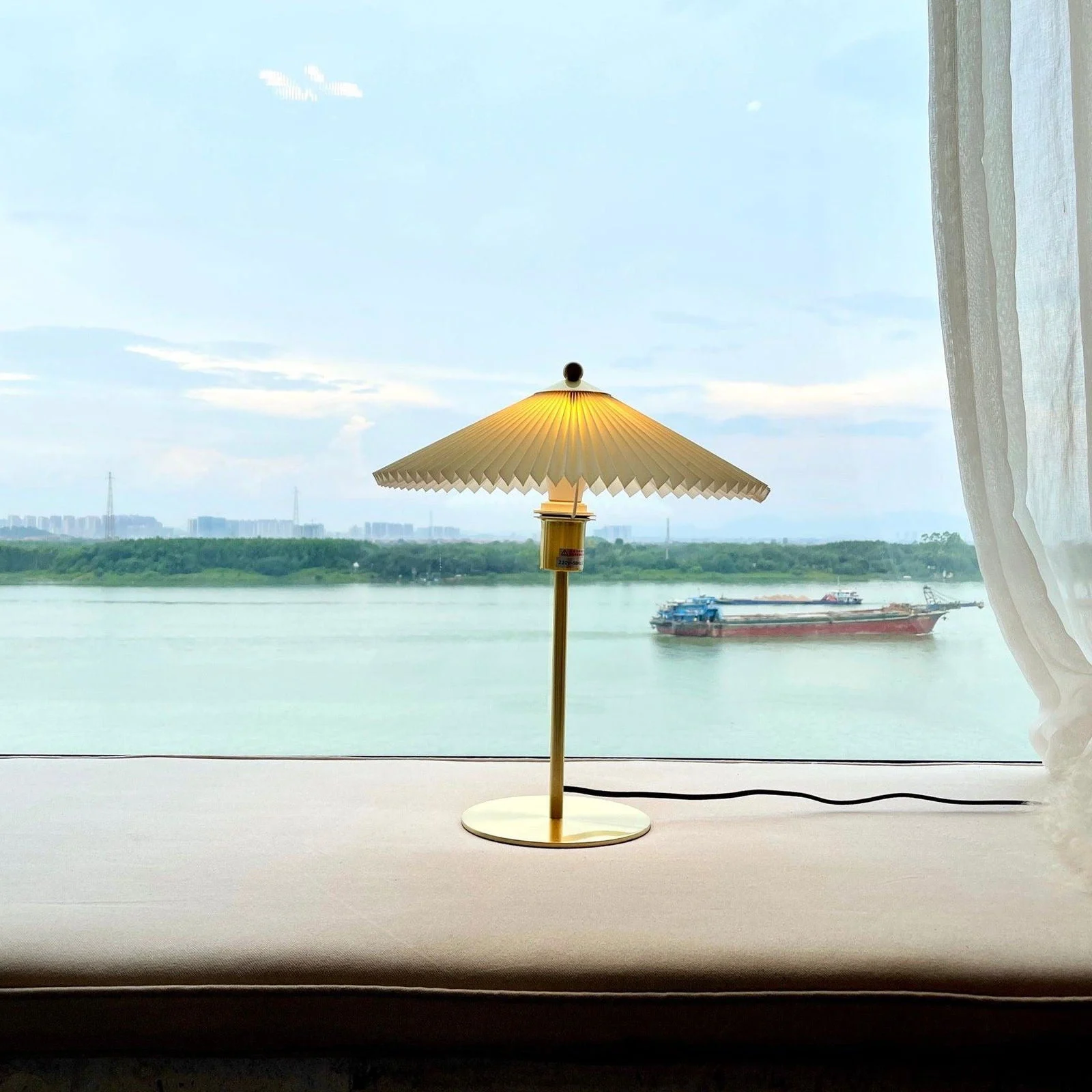 Homeko Pleated Table Lamp -