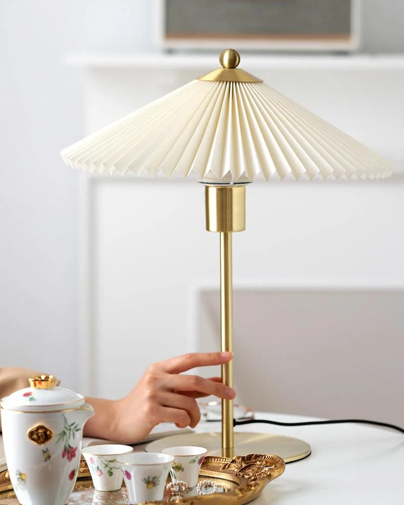 Homeko Pleated Table Lamp -