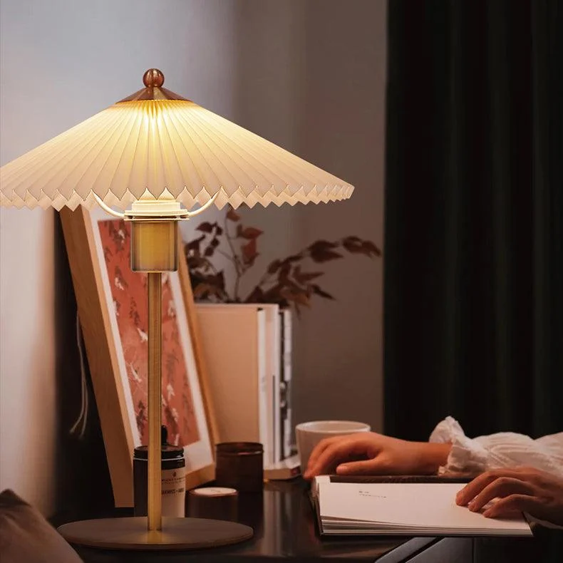 Homeko Pleated Table Lamp -