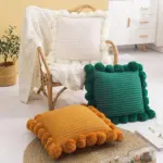 Homeko Pom Pom Pillow Cover