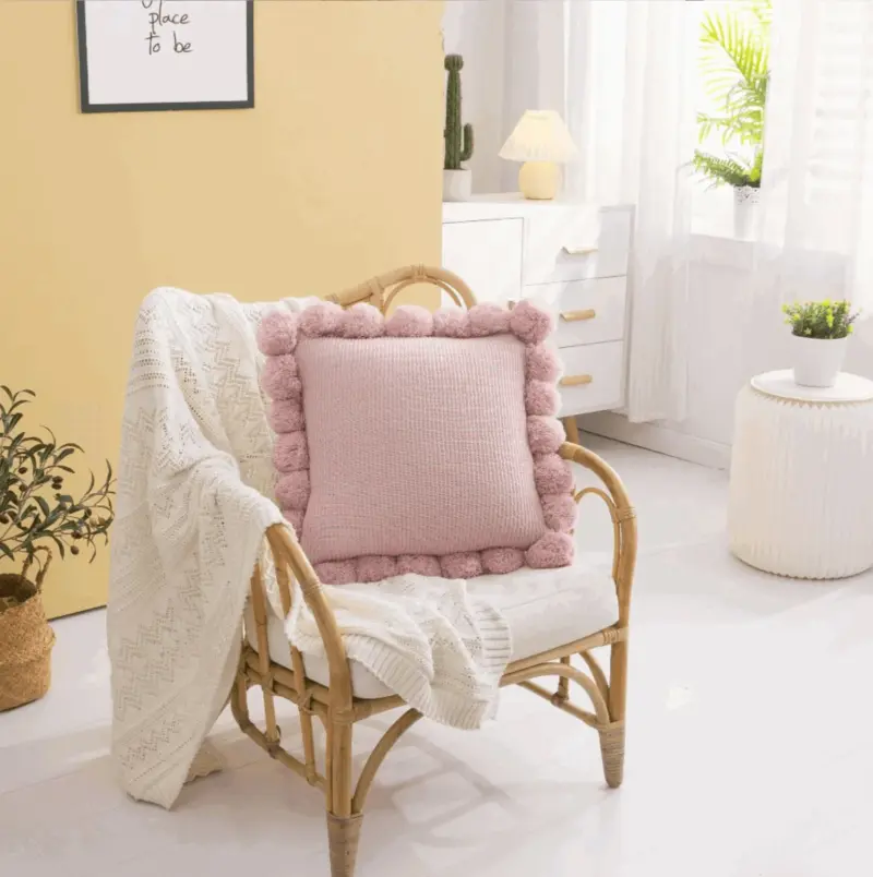 Homeko Pom Pom Pillows