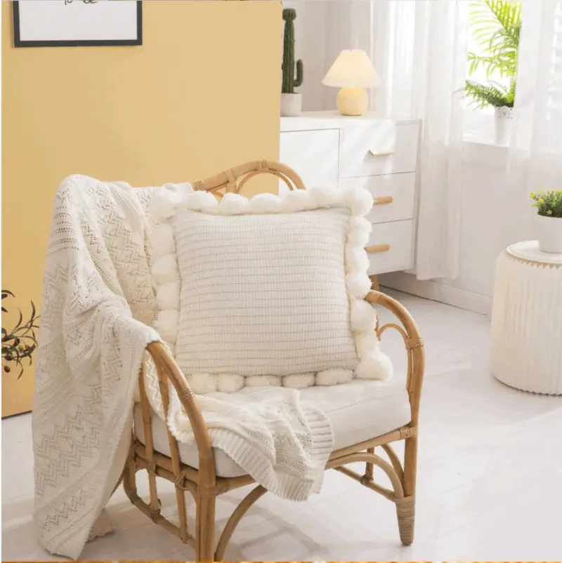 Homeko Pom Pom Pillows