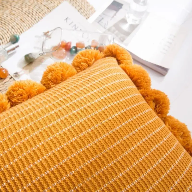Homeko Pom Pom Pillows