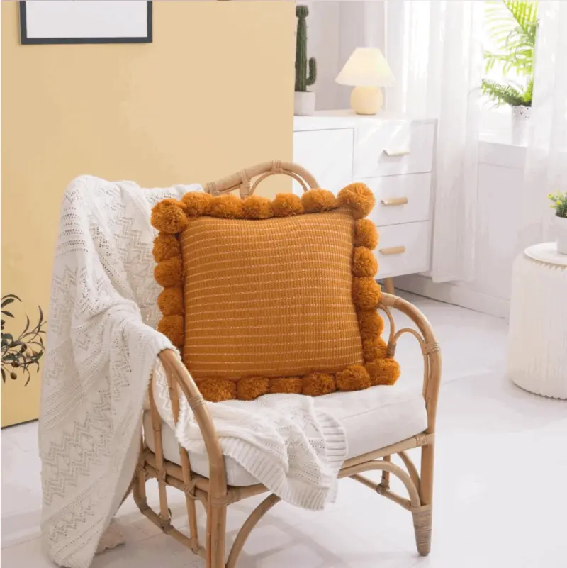Homeko Pom Pom Pillows