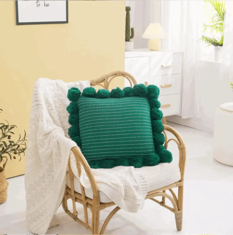 Homeko Pom Pom Pillows