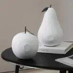 Homeko Pop of Color Fruit Statues