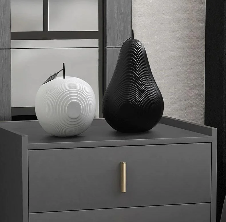 Homeko Pop of Color Fruit Statues -